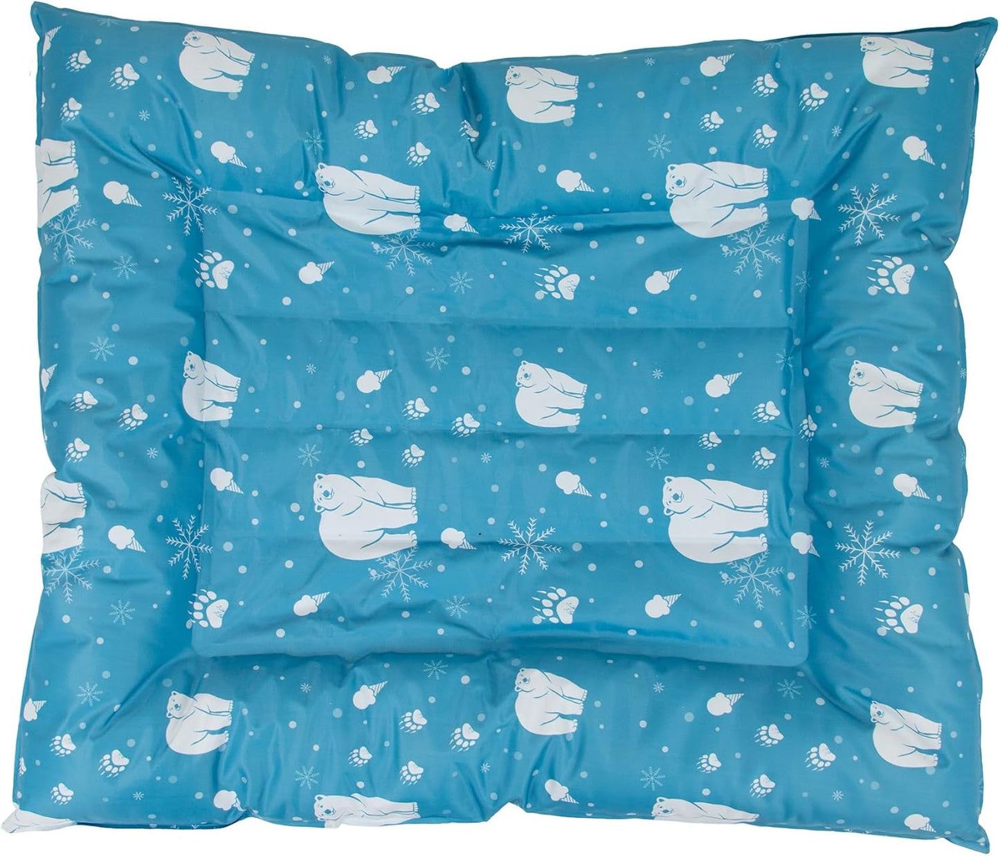 Ancol Ice Paws Cooling Comfortable Pet Bed Quickly Reduce Temperature 56cm x 66cm