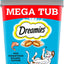 Dreamies Cat Treats With Salmon Mega Tub 350g
