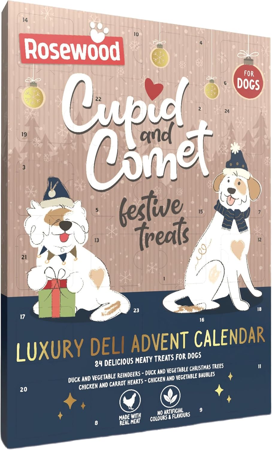 Rosewood Cupid & Comet Luxury Deli Dog Advent Calendar