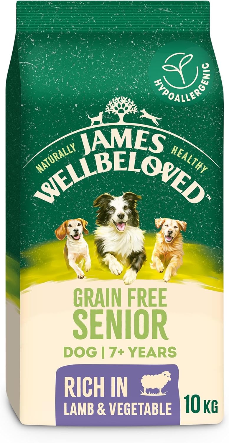 James Wellbeloved Senior Short Dated Dog Food - Chicken or Lamb CLEARANCE DEAL