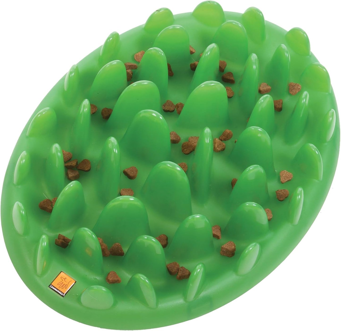 Company of Animals GREEN Slow Interactive Feeder | Anti-Gulp Large Dog Bowl