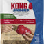 Kong snacks packaging with a red dog toy and cookies on a white background