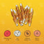 Pet Munchies Gourmet Dental Twist Dog Treats Chicken or Duck
