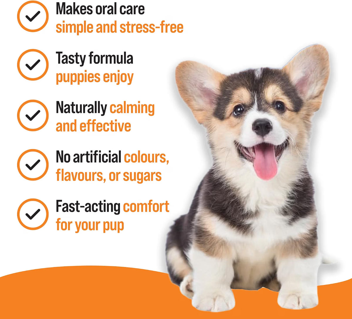 Vet IQ | Puppy Healthcare | Teething Relief Gel - 50g