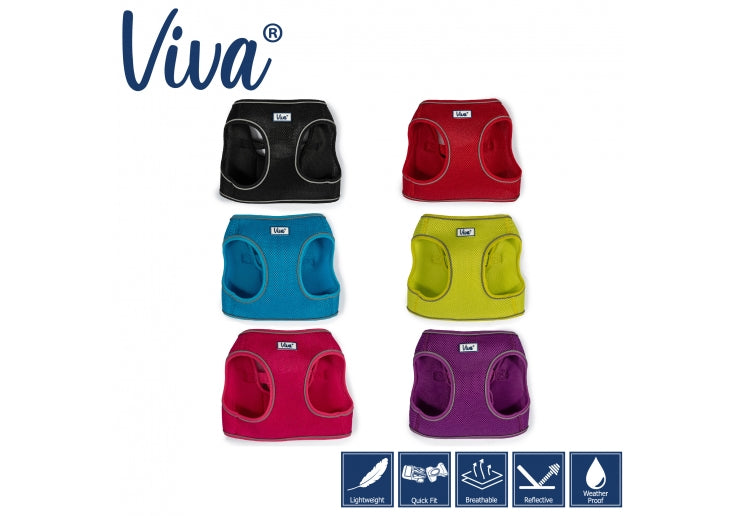 Ancol Viva | Dog Harness | Mesh Step-In - Purple