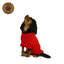 Red Cable Knit Dog Jumper by Ancol
