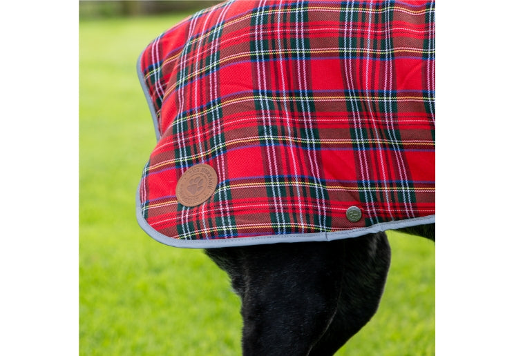Heritage Red Tartan Dog Coat by Ancol