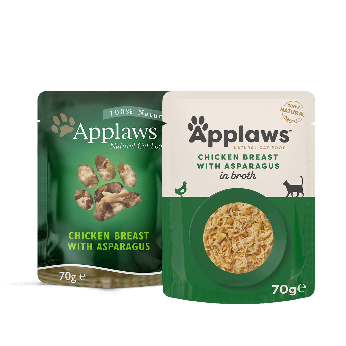 Applaws Natural Cat Food Pouch Chicken & Asparagus 70g