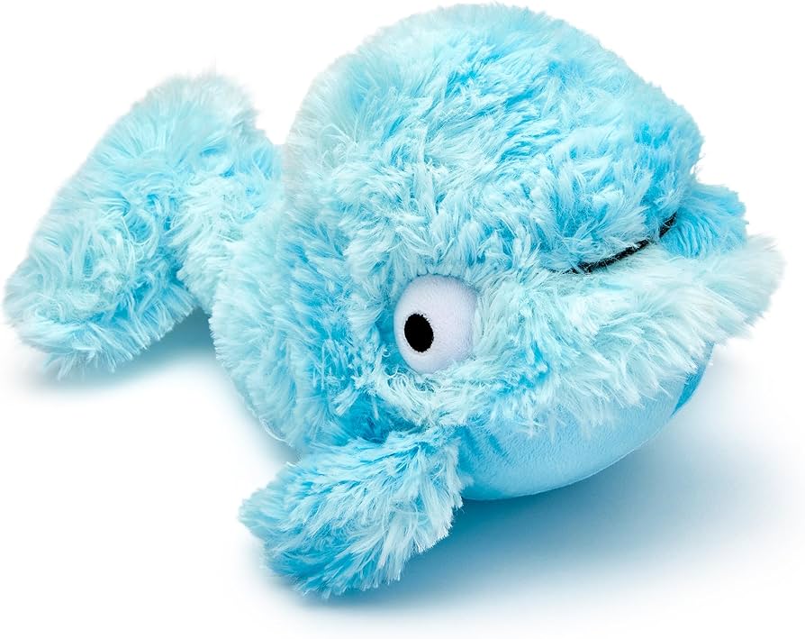 Gor Pets Reef Baby Crinkle Whale | Plush Dog Toy