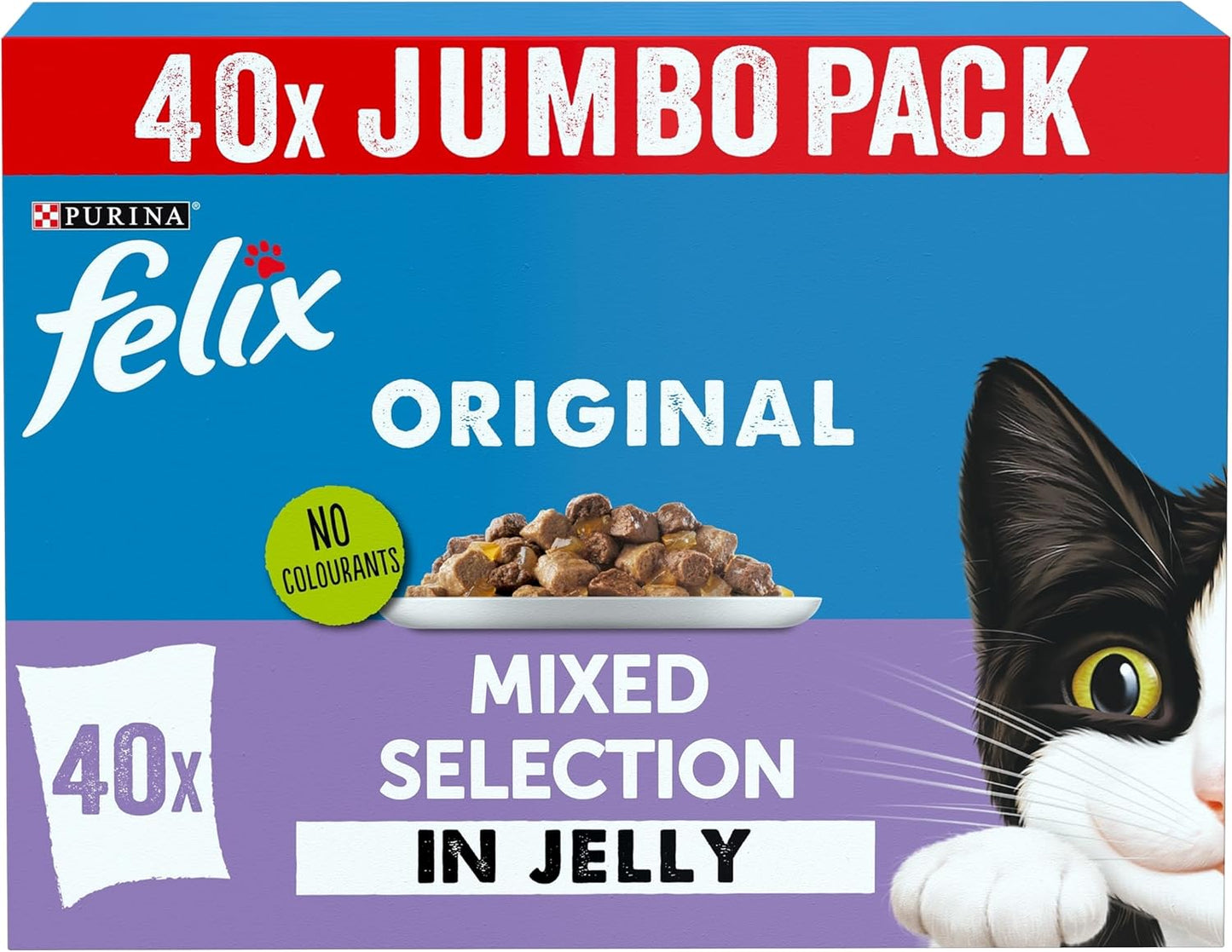 Felix Original Mixed Selection in Jelly 40 x 85g