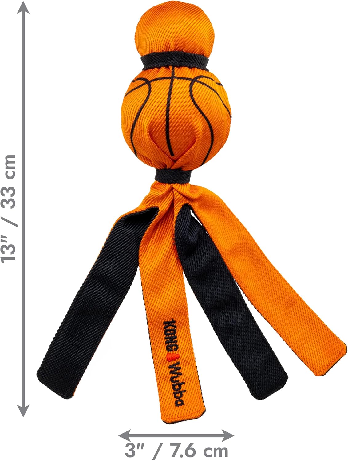 KONG Wubba Sport Large Dog Toy - Football or Basketball