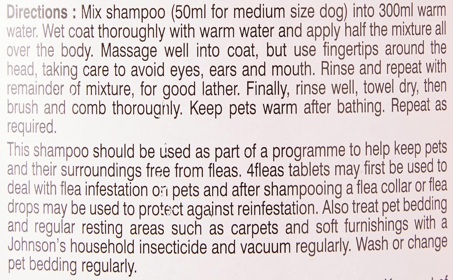 Johnson's | Dog Flea Control | Natural Repellent Cleansing Shampoo