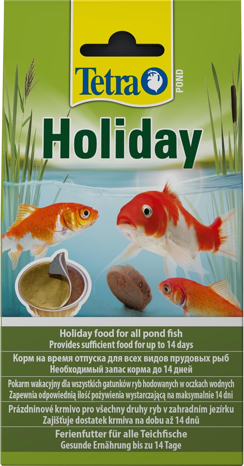 Tetra Holiday Pond Fish Food 73g | Automatic Feeder Block