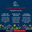 Phytopet's top tips for pet care on a blue background with floral designs.