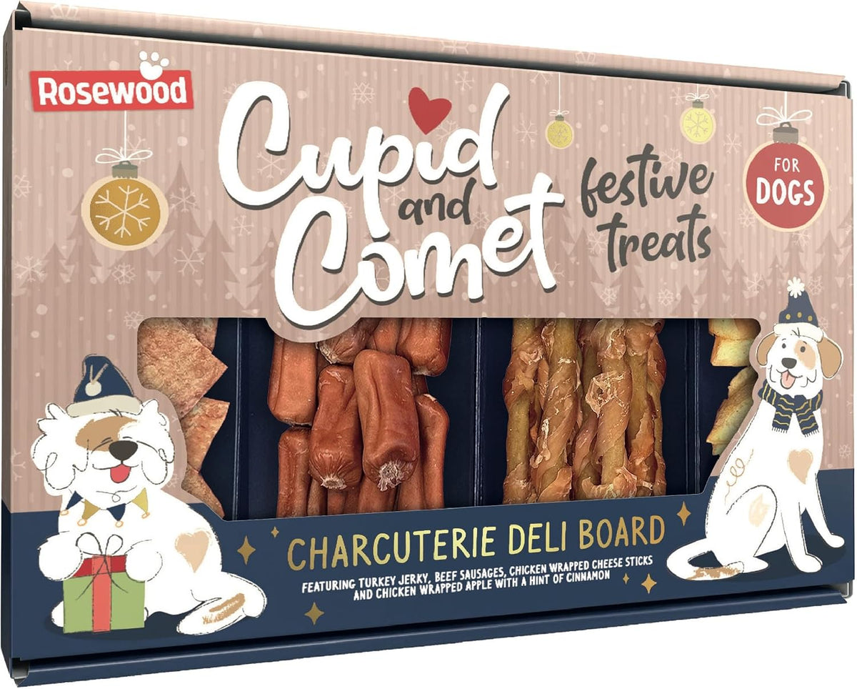 Rosewood Cupid & Comet Charcuterie Deli Board 200g Gourmet Dog Treats
