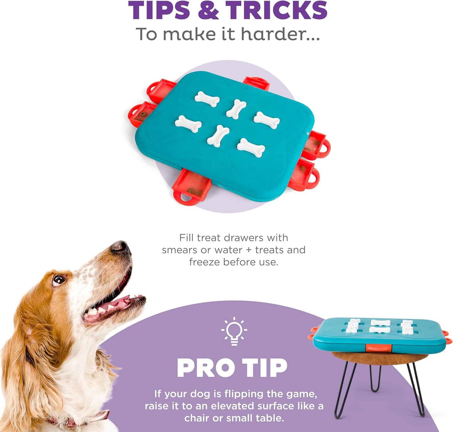 Casino Puzzle Toy | Nina Ottosson by Outward Hound | Level 3 Interactive Dog Game