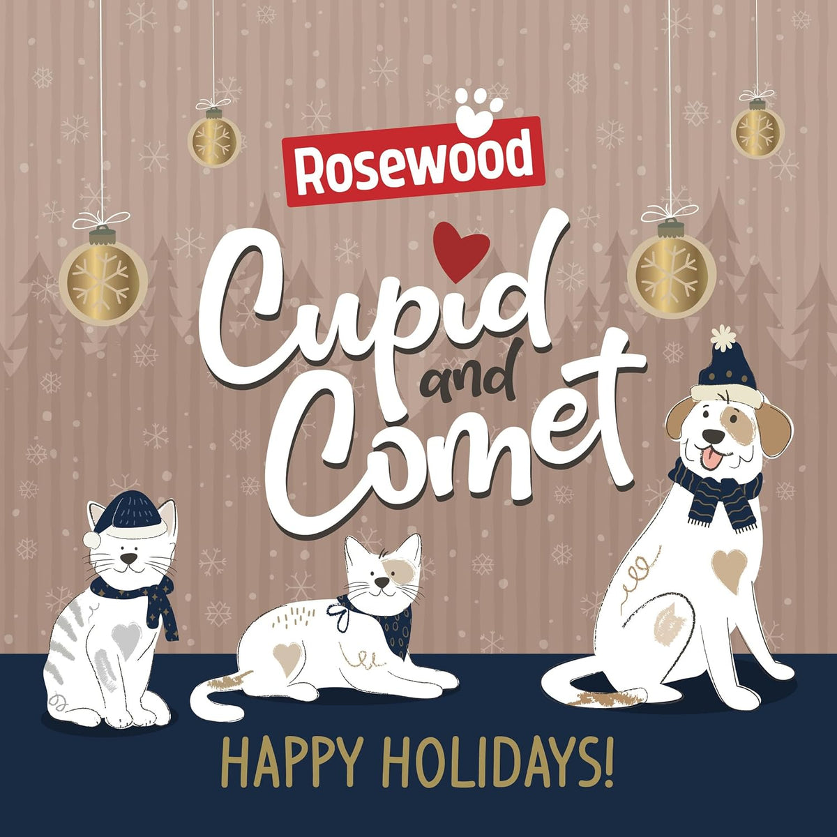 Rosewood Cupid & Comet Charcuterie Deli Board 200g Gourmet Dog Treats