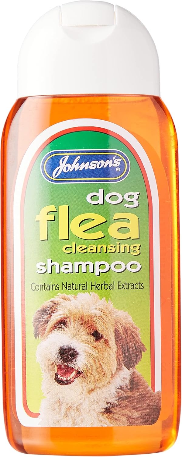 Johnson's | Dog Flea Control | Natural Repellent Cleansing Shampoo