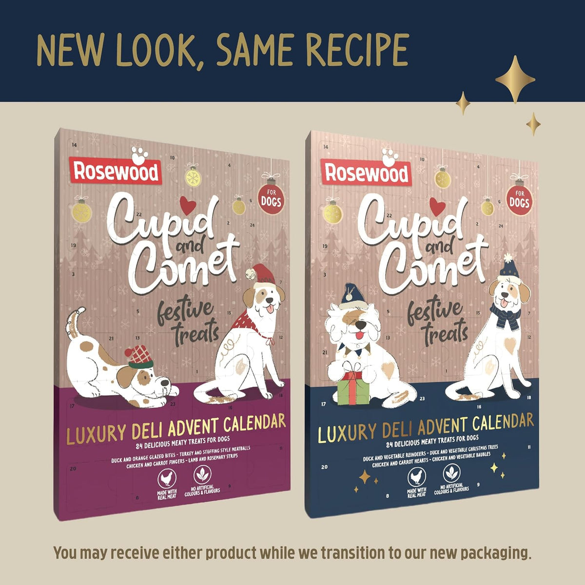 Rosewood Cupid & Comet Luxury Deli Dog Advent Calendar