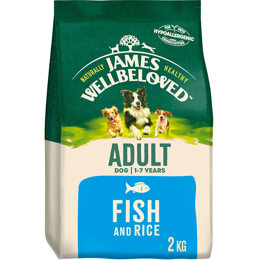 James Wellbeloved | Dry Dog Food | Adult | Rich In Fish & Rice 2kg