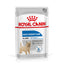 Royal Canin Light Weight Care dog food pouch on a white background