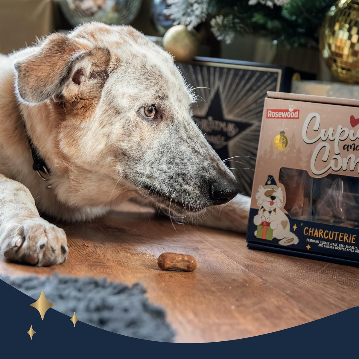 Rosewood Cupid & Comet Charcuterie Deli Board 200g Gourmet Dog Treats