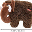 KONG Toughz Plush Dog Toy | Highland Cow & Mammoth