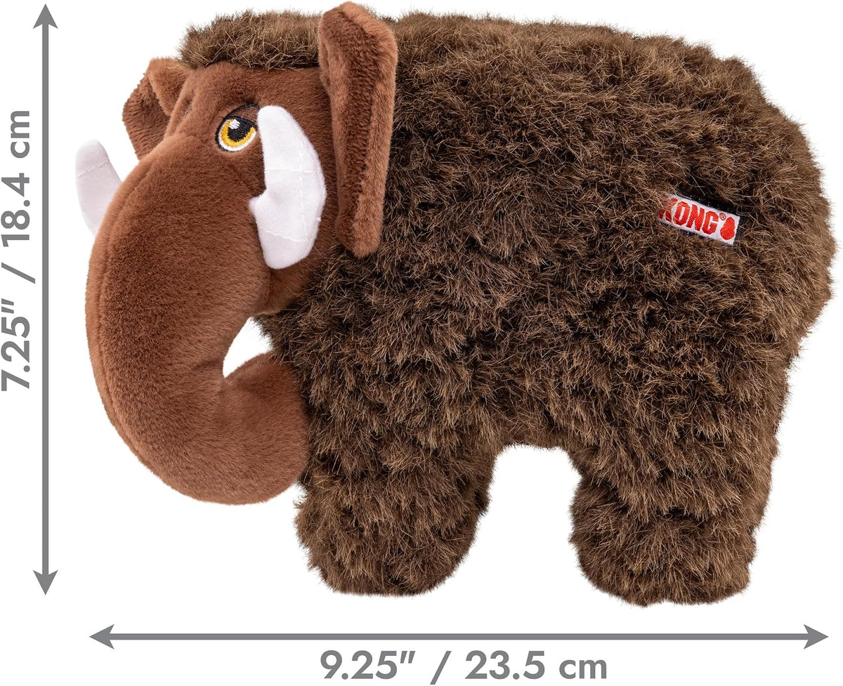 KONG Toughz Plush Dog Toy | Highland Cow & Mammoth