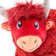 KONG Toughz Plush Dog Toy | Highland Cow & Mammoth