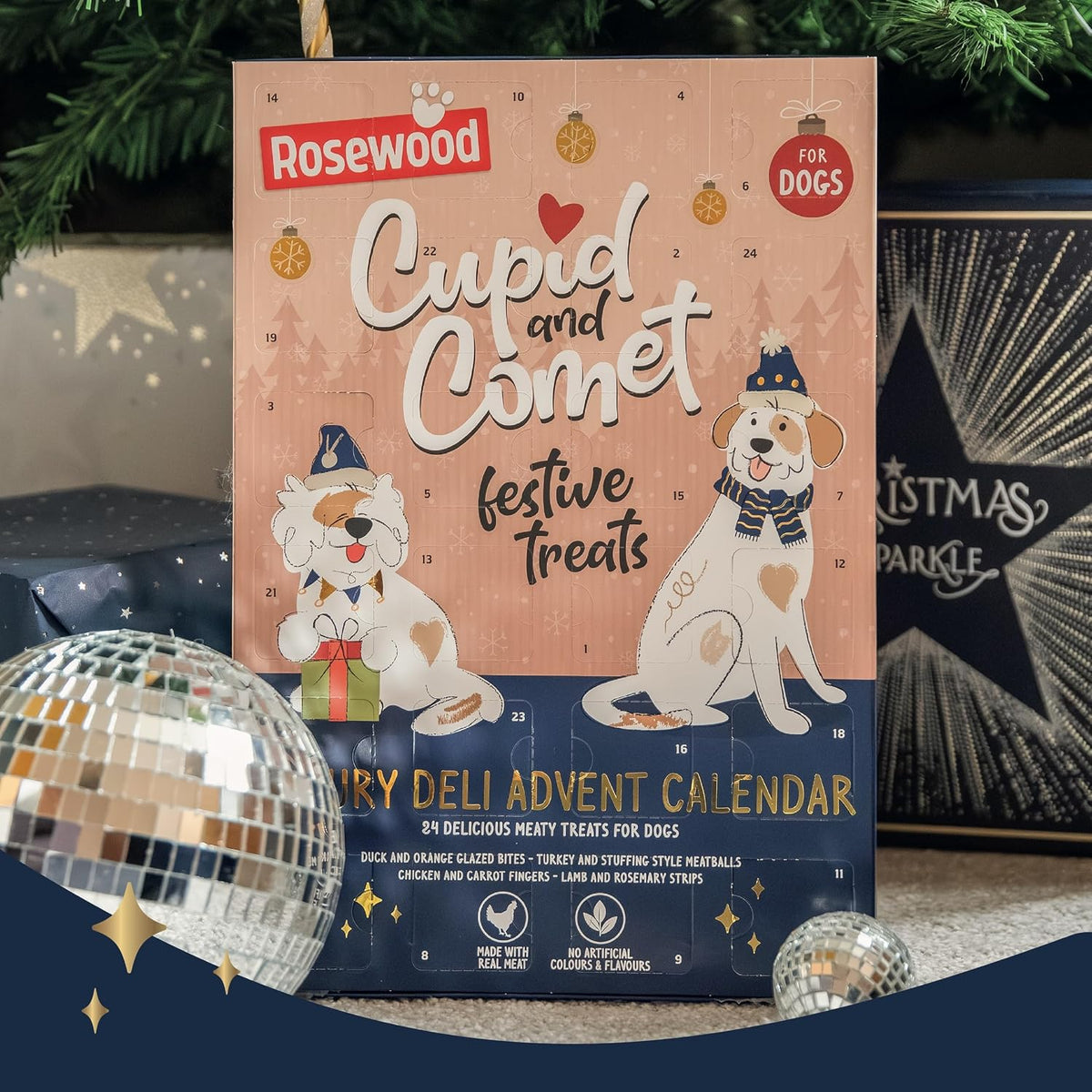 Rosewood Cupid & Comet Luxury Deli Dog Advent Calendar