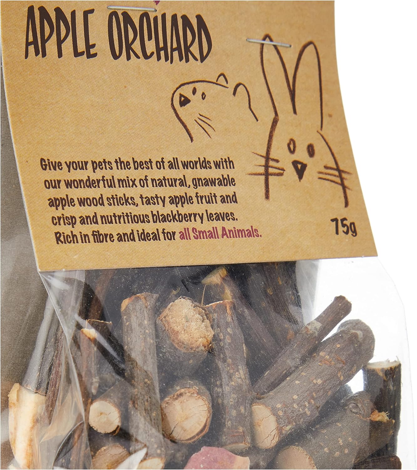 Rosewood Naturals | Small Pet Treats | Apple Orchard - 75g