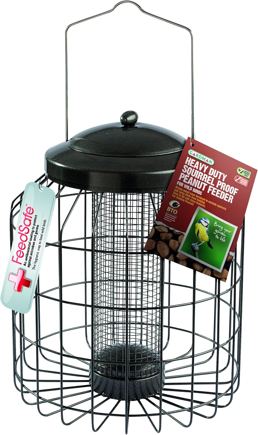 Gardman Heavy Duty Squirrel Proof Peanut Feeder