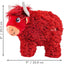 KONG Toughz Plush Dog Toy | Highland Cow & Mammoth
