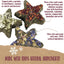 Natural Herb 'n' Hay Star Trio 🎄 Small Pet Christmas Treat by Cupid & Comet