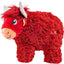 KONG Toughz Plush Dog Toy | Highland Cow & Mammoth