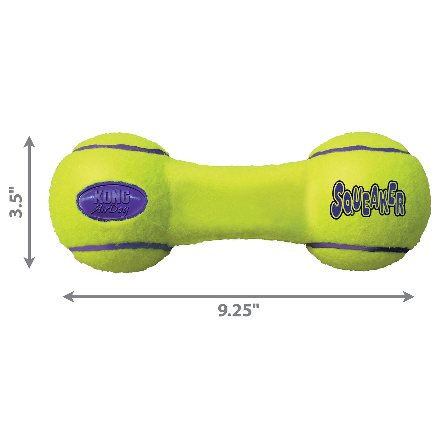 KONG AirDog Squeaker Dumbell | Active Dog Fetch Toy