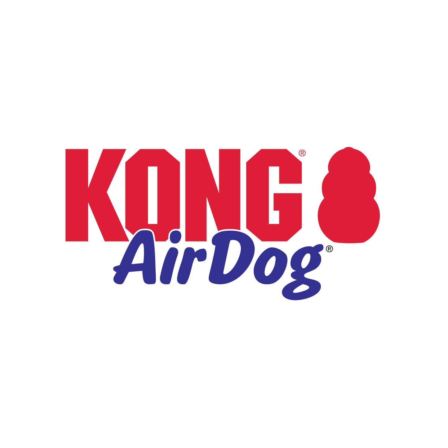 KONG AirDog Squeaker Dumbell | Active Dog Fetch Toy
