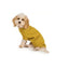 Mustard Cable Knit Dog Jumper by Ancol