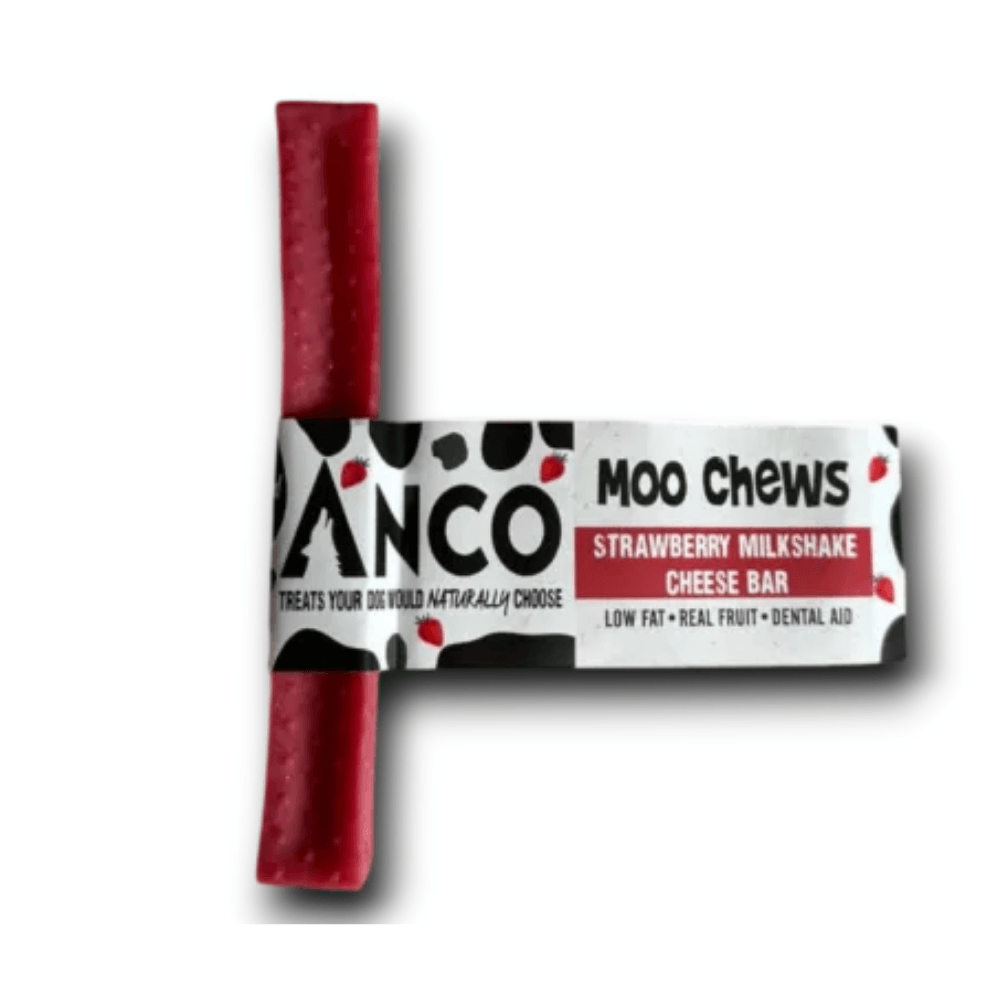 Anco Moo Chew Strawberry Milkshake Cheese Bar Medium