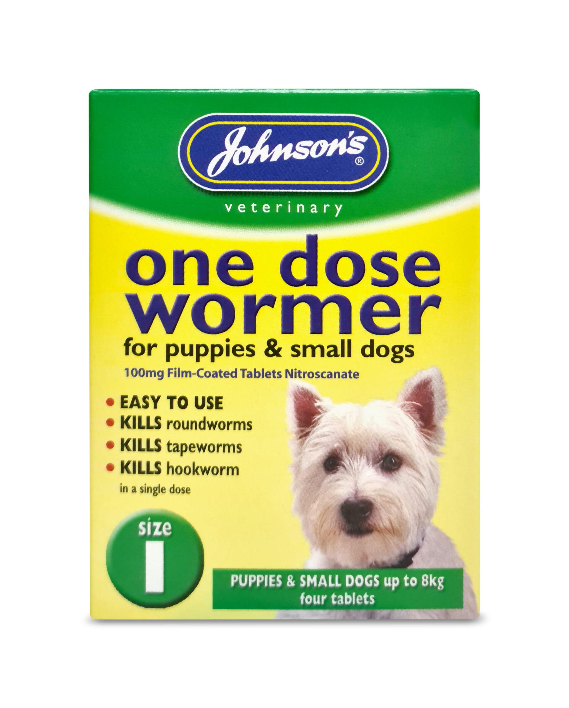 Broad Spectrum Over The Counter Dog Wormer Johnson's One