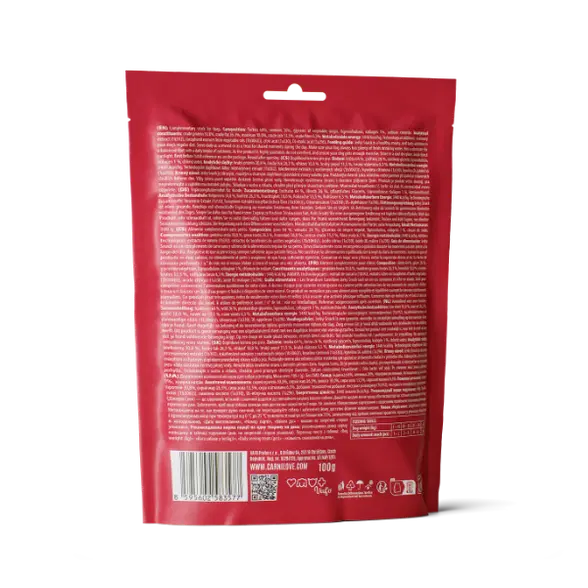Carnilove Meat Jerky Turkey with Venison Fillet Dog Treat - 100g