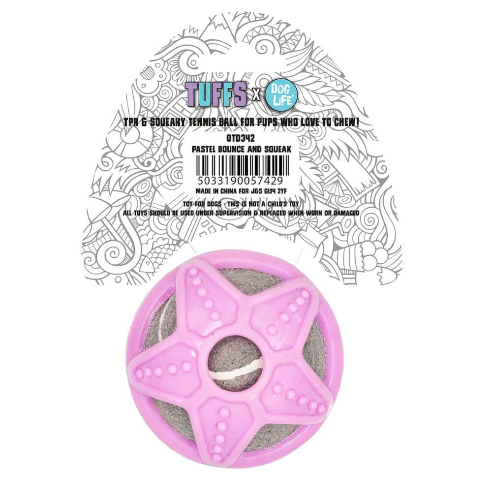 TUFFS Pastel Bounce & Squeak