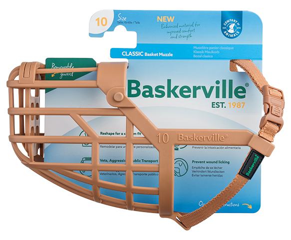 Baskerville | Dog Behaviour & Training | Lightweight Basket Muzzle  - Classic