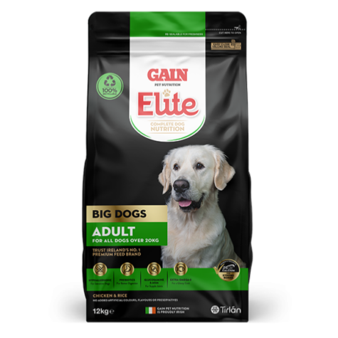 Gain Elite | Gluten Free Dry Dog Food | Adult Large Breed | Big Dog