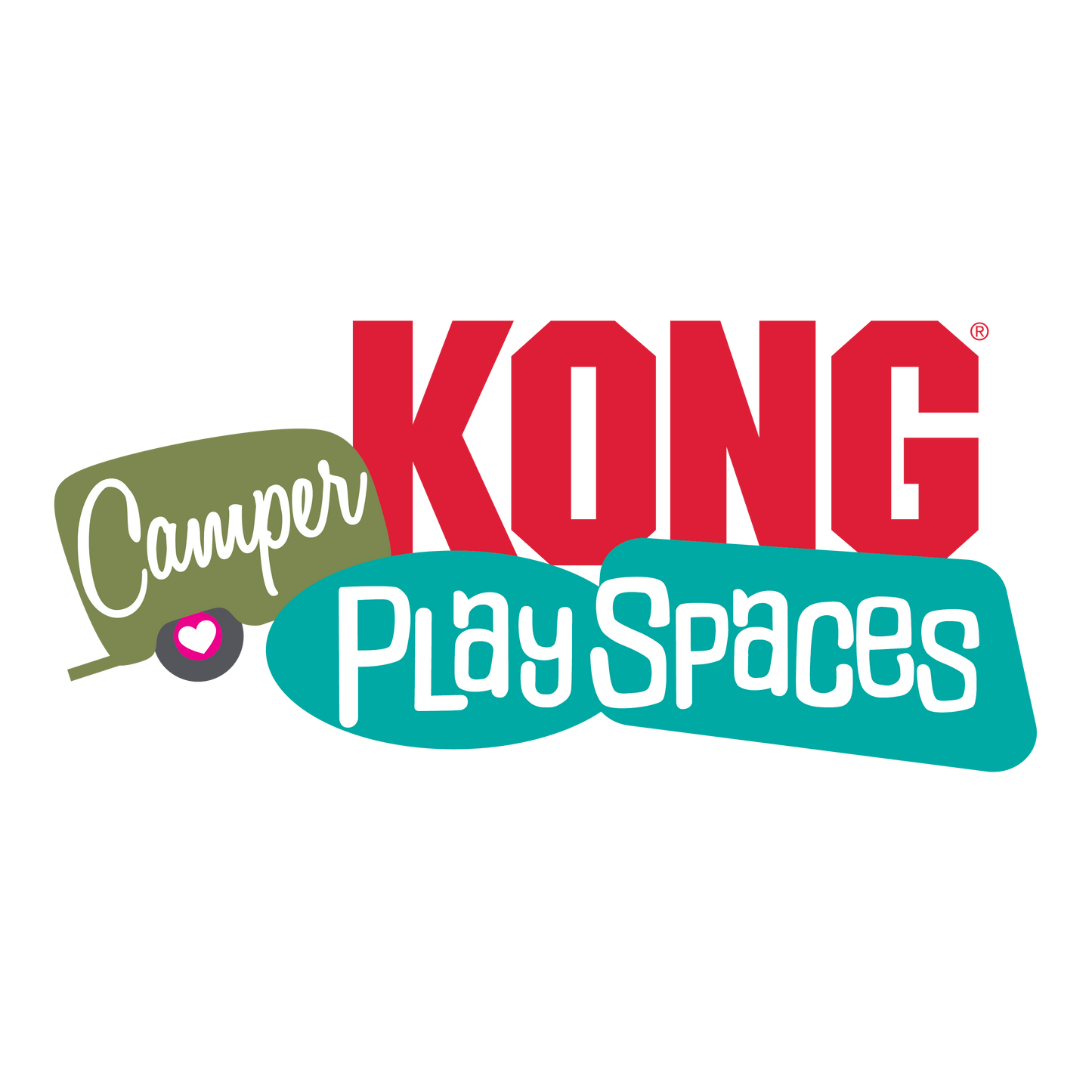 KONG | Cat House Toy | Play Spaces | Pop-Up Tent Camper Cat Hide