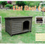 Cheeko | Dog Kennel | Wooden Flatroof Cabin