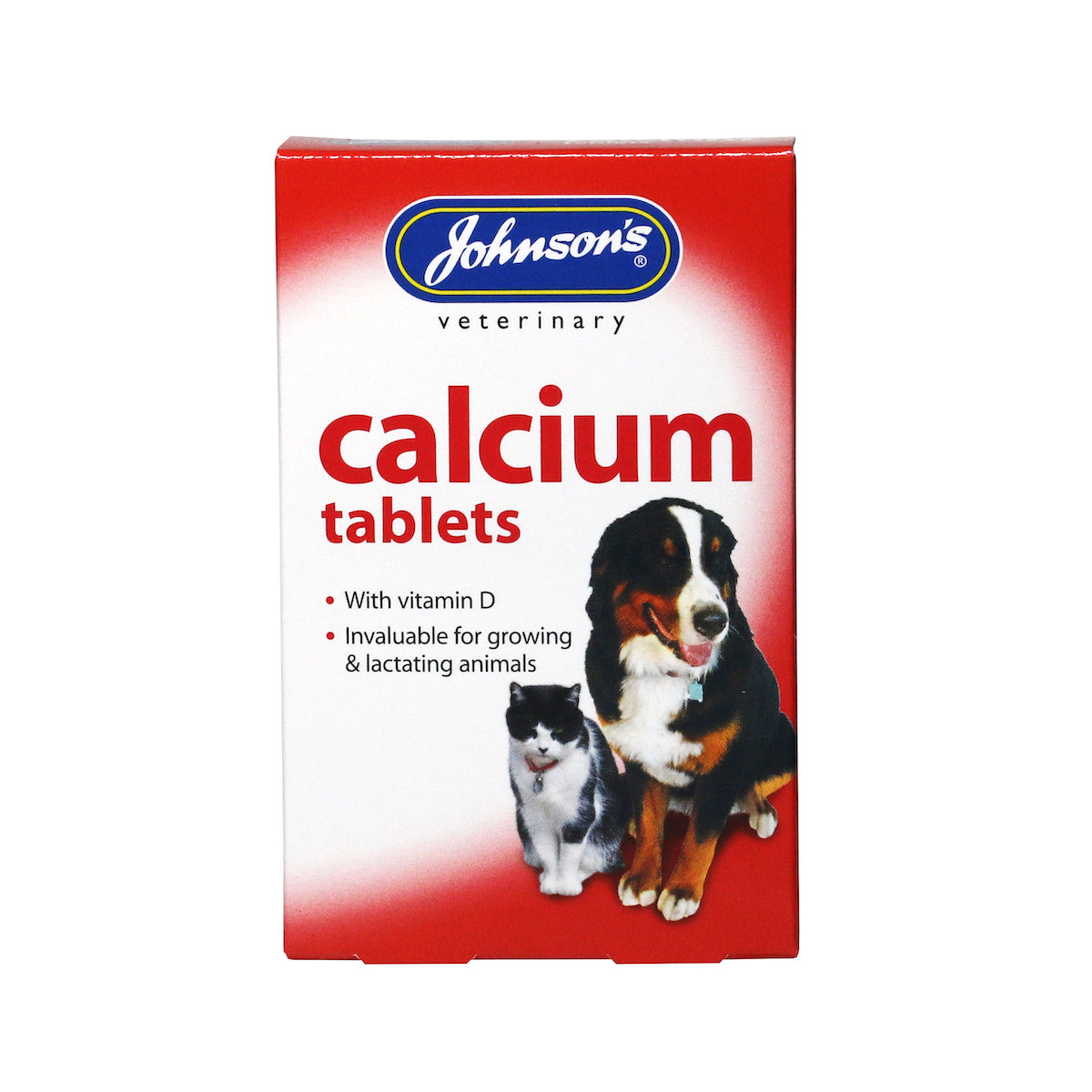 Johnson's Veterinary | Breeding & Puppy Supplement | Calcium Tablets - 40 Pack