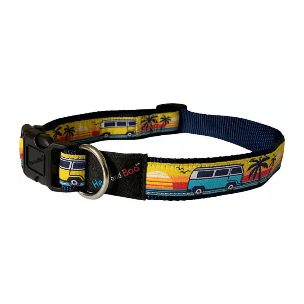Hem & Boo Camper Van Collar Bright