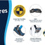 CarSafe Crash Tested Dog Harness | In-Car Safety & Walking Harness by Company of Animals