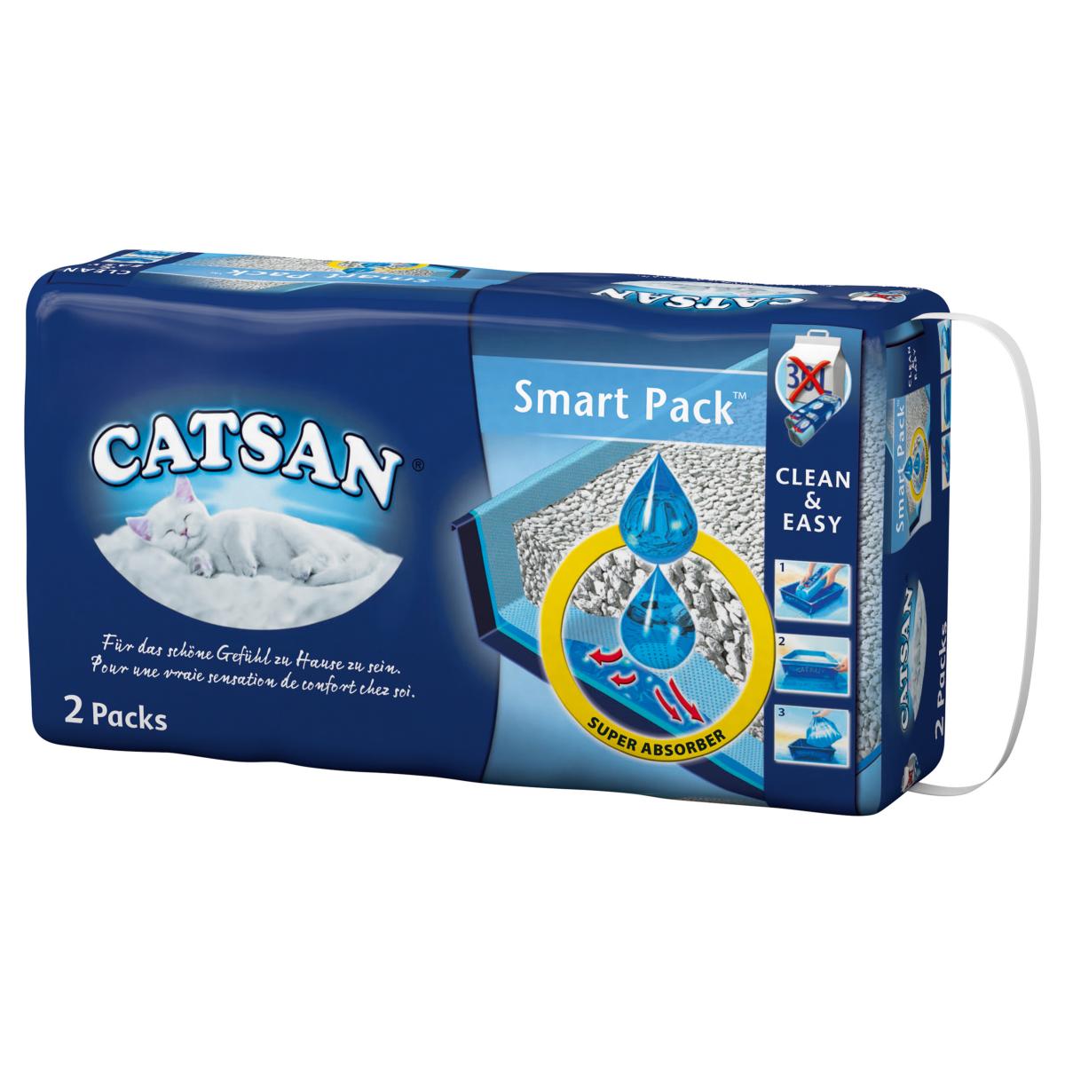 Catsan Smart Pack 2pack Pet Connection petconnection.ie